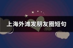 上海外滩发朋友圈短句(精选34句)